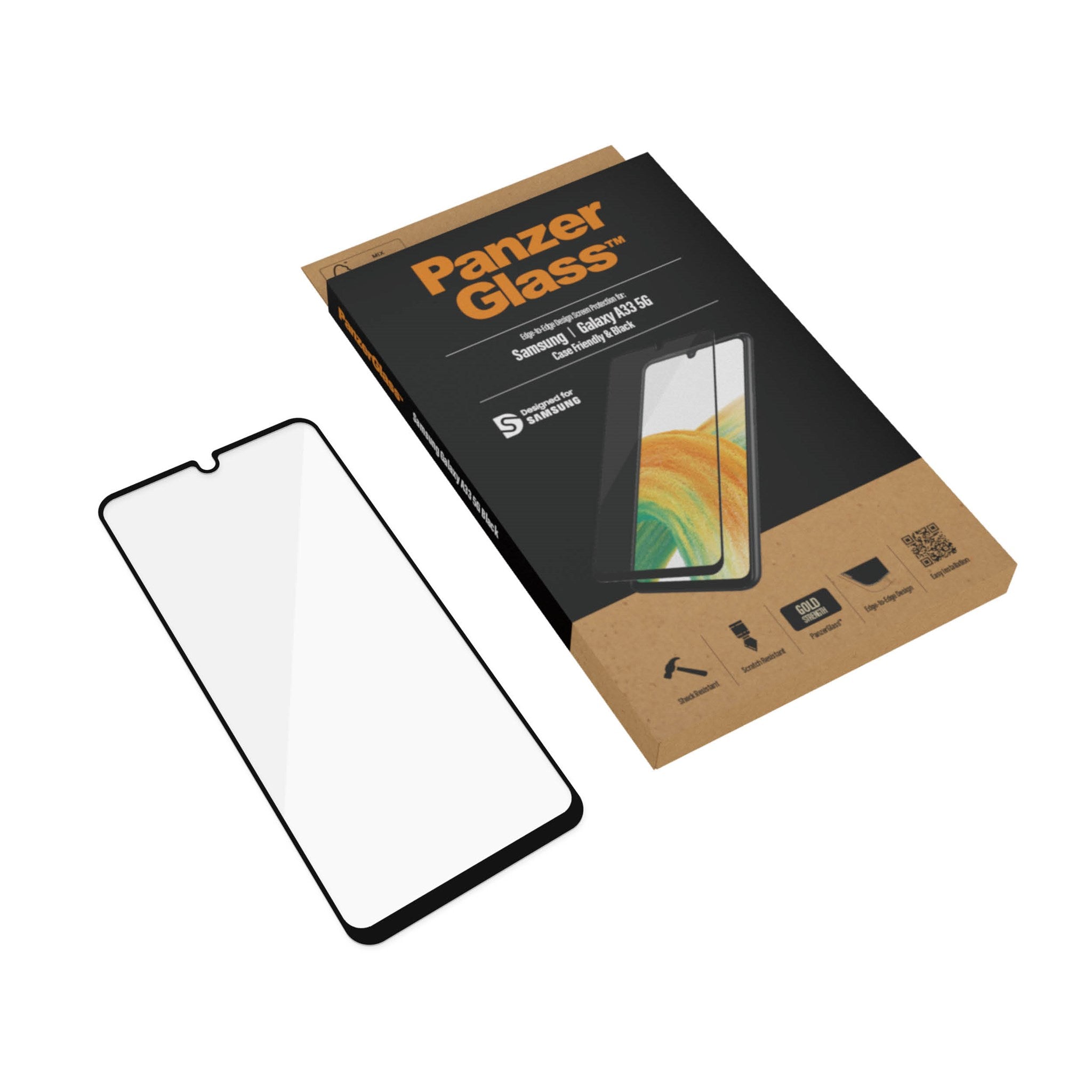 PanzerGlass® Skærmbeskyttelse Samsung Galaxy A33 5G